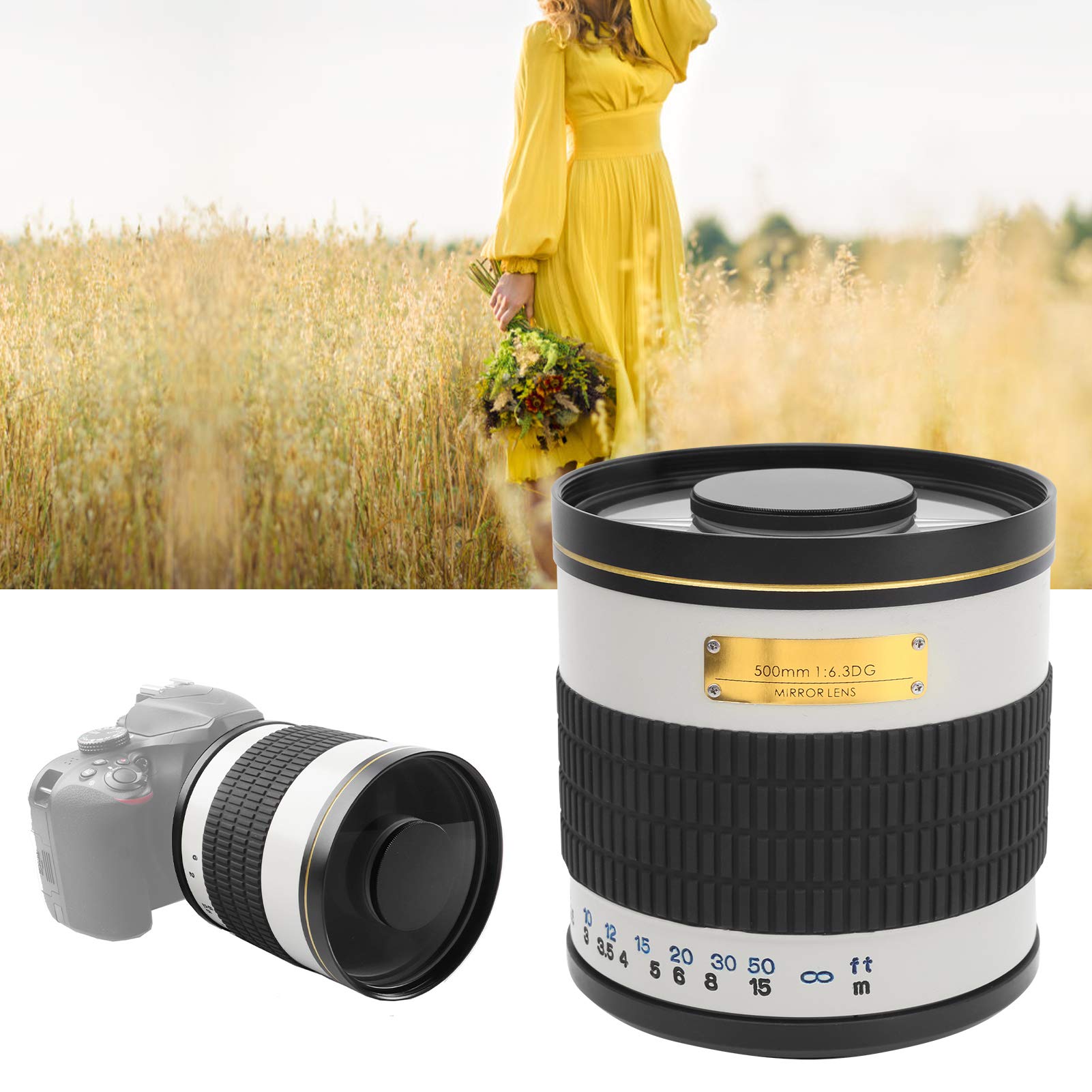 Amazon | EFマウントカメラレンズ、500mm F6.3超望遠マニュアル